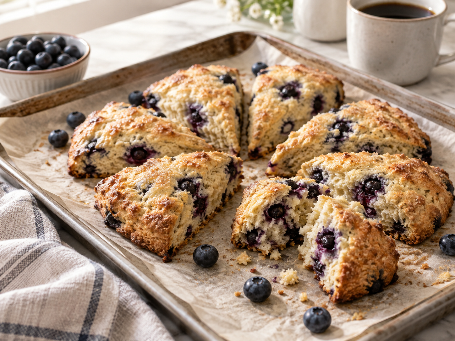 Blueberry Scones