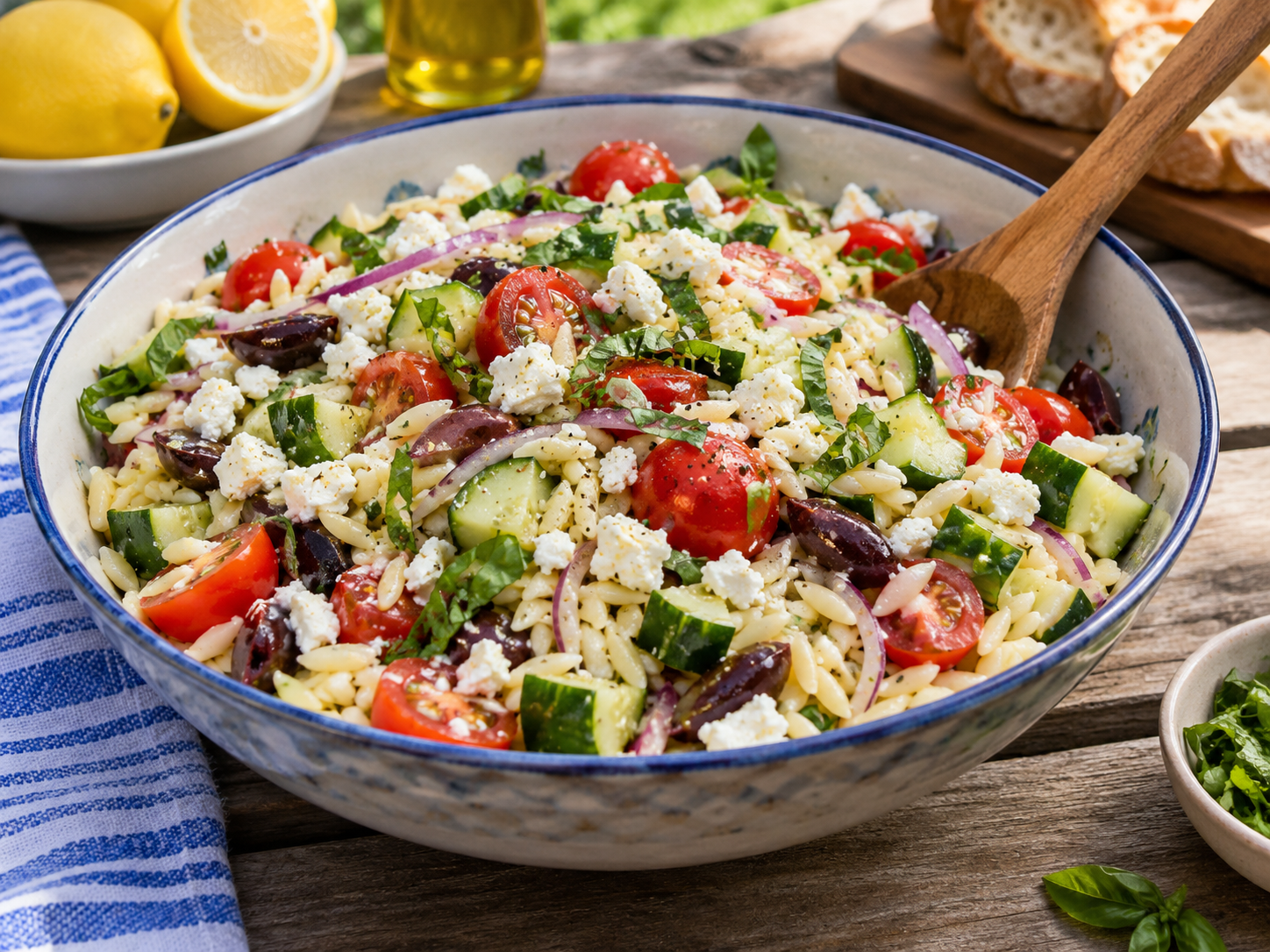 Greek Orzo Salad