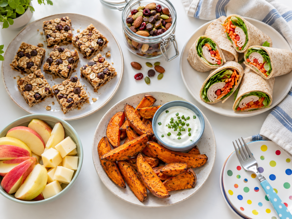 5 Simple Snacks & Lunch Recipes for Kids
