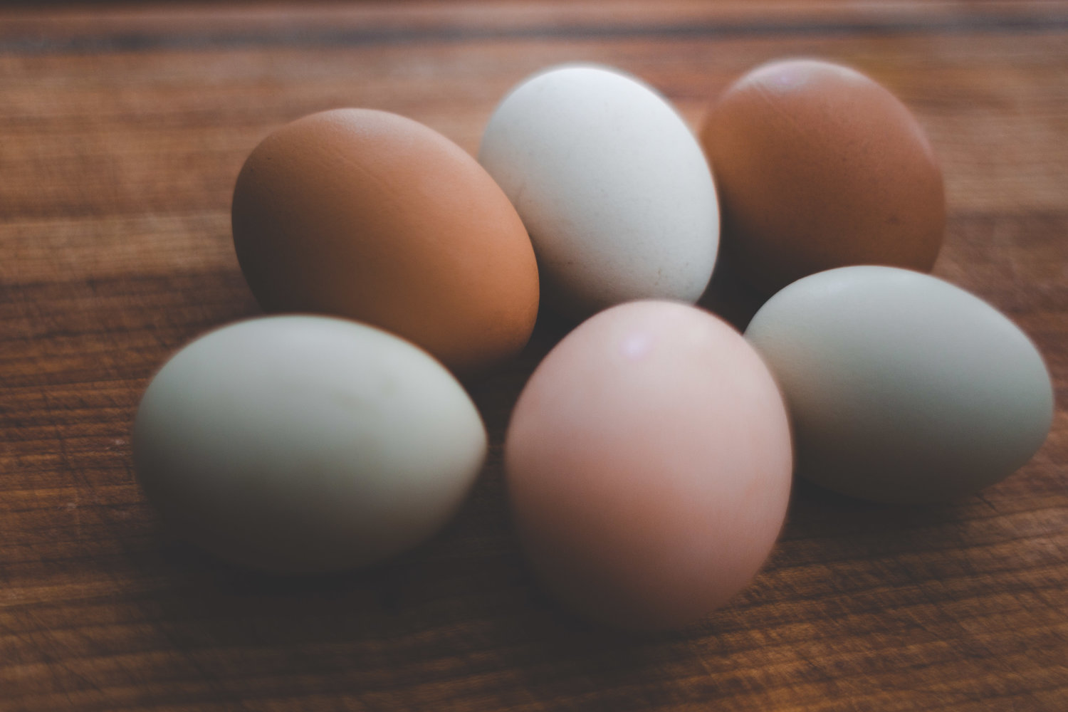 a close up of a egg